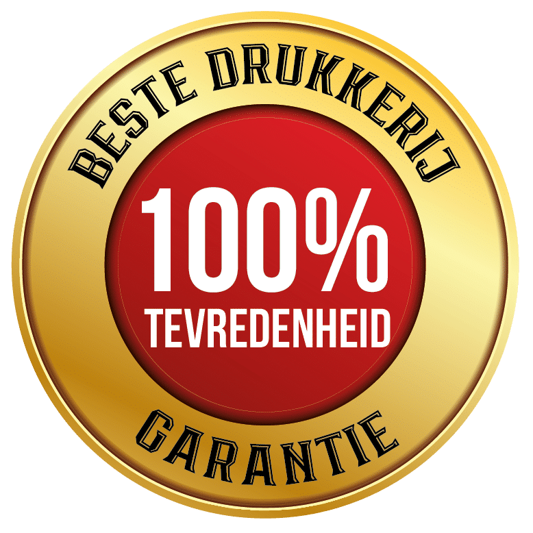 tevredenheidsgarantie textieldrukkerij