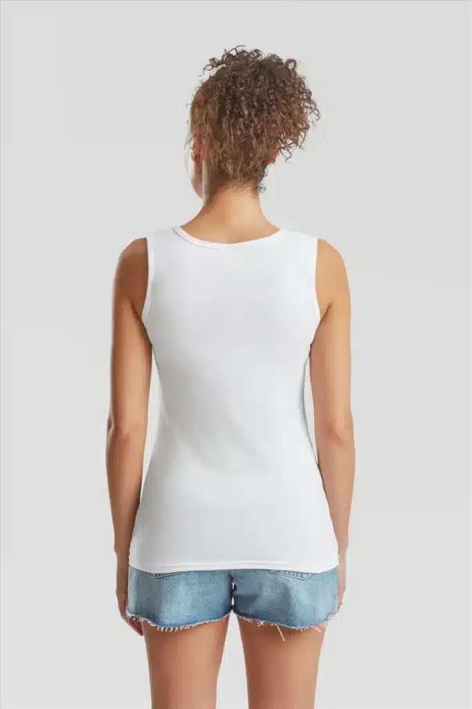 tanktop op de rug bedrukken