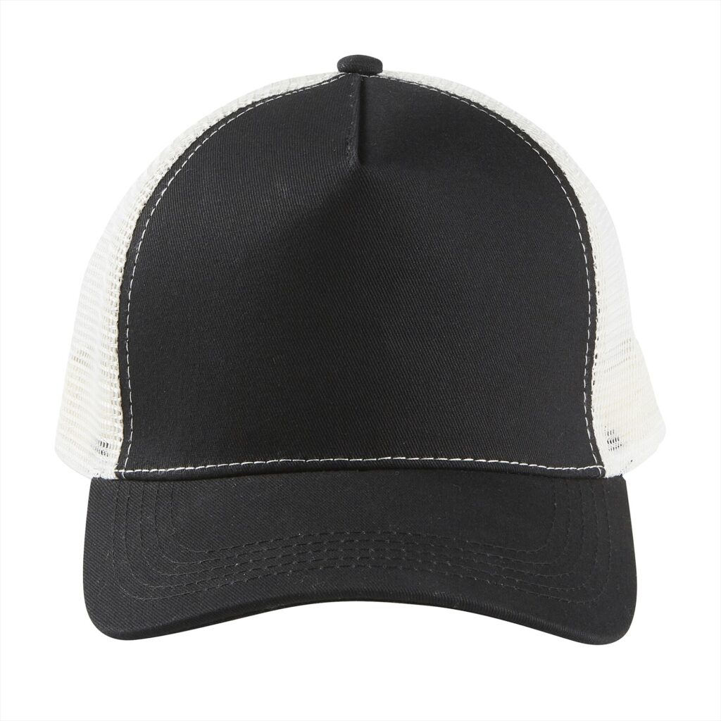 zwarte retro trucker cap ontwerpen