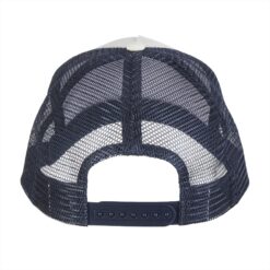 canvas trucker cap marine back