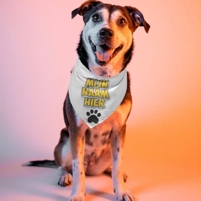 honden sjaal bedrukken