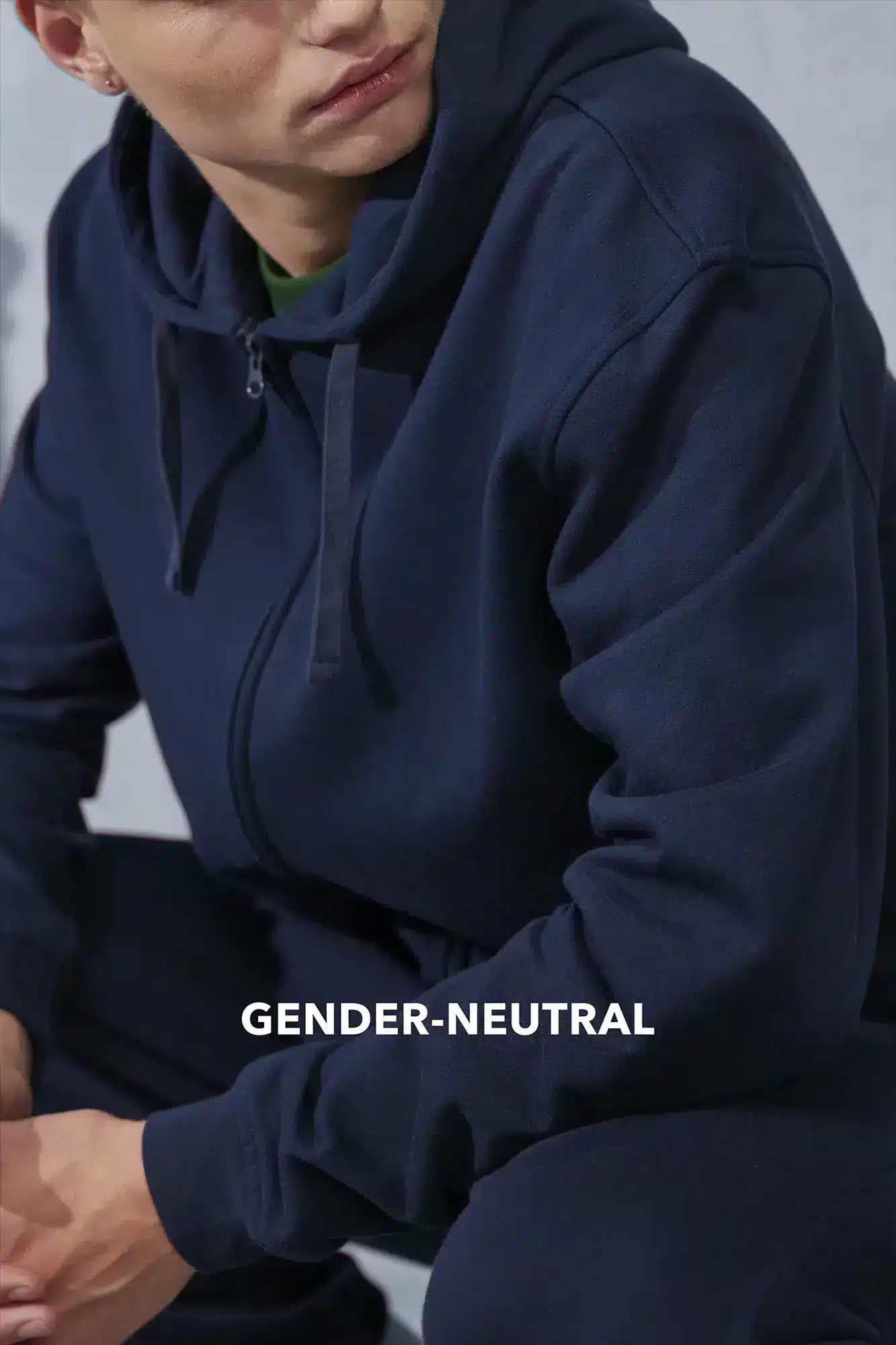 Gender neutrale hoody bedrukken