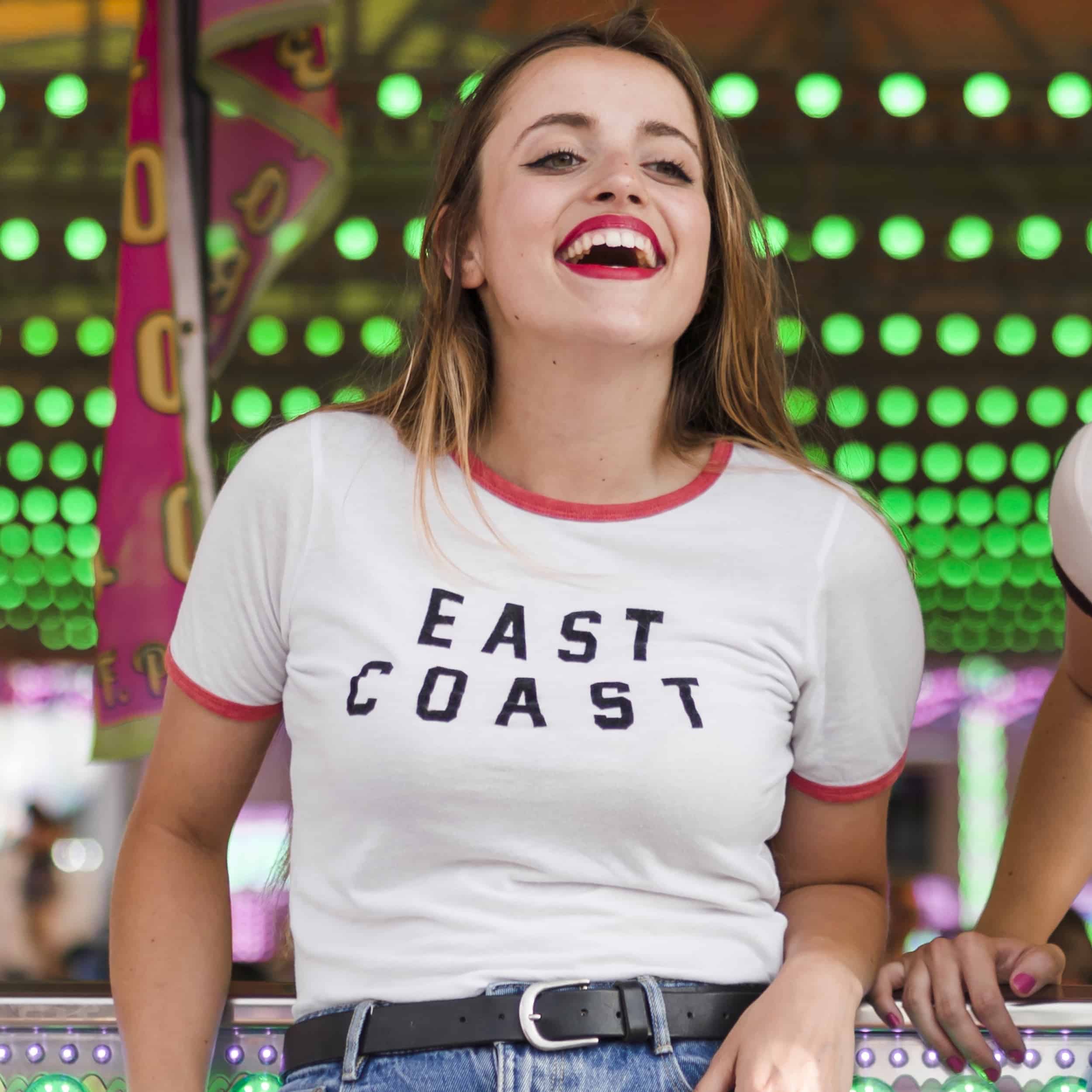 ringer t-shirt met tekst bedrukken maat S