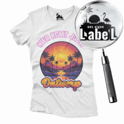 sample t-shirt met eigen label bedrukken dames S
