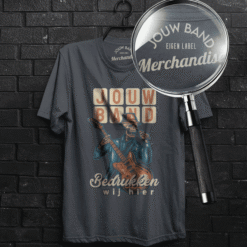sample t-shirt met eigen label bedrukken heren M