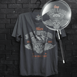 sample t-shirt met eigen label bedrukken heren L