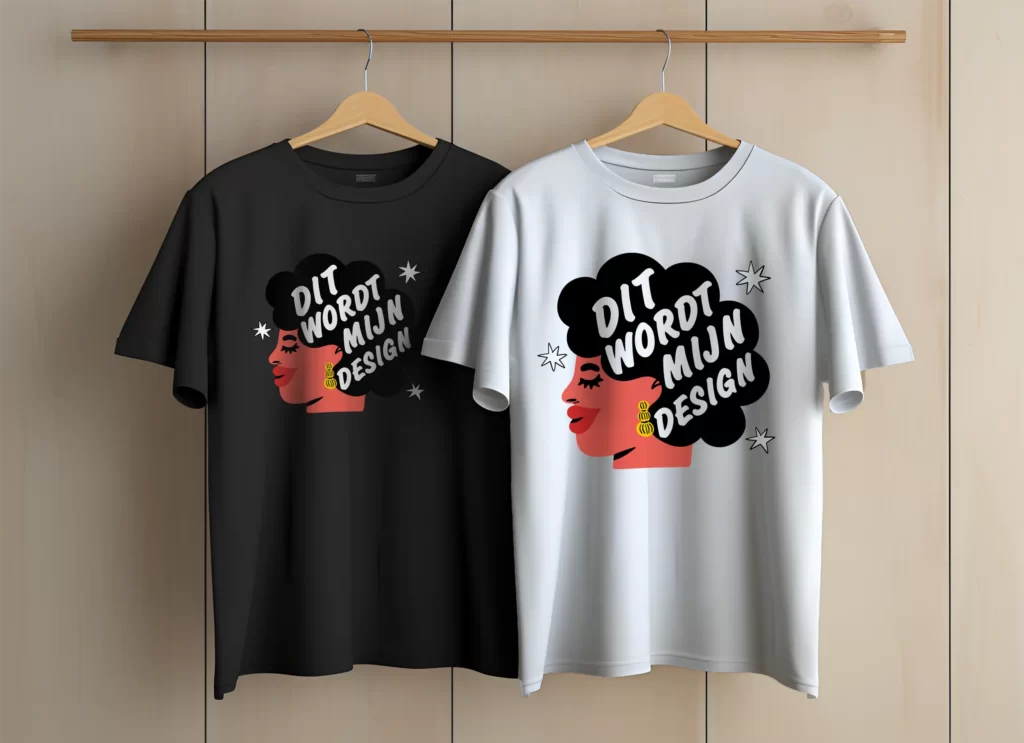 T-shirt bedrukken morgen in huis of vandaag nog afhalen in Ede
