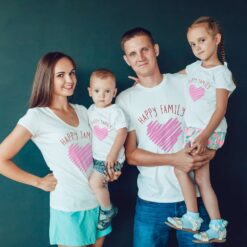 t-shirt bedrukken voor de hele familie maat xl dames