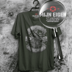 t-shirt met eigen label bedrukken heren XL