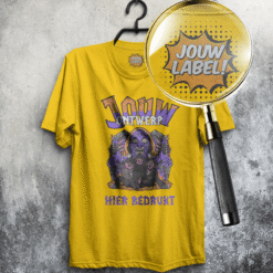 t-shirt met eigen label bedrukken heren S