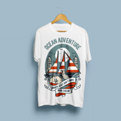 t-shirt met hele grote opdruk maat s