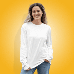 t-shirt met lange mouwen bedrukken gender neutraal