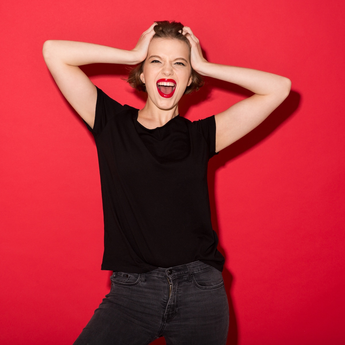 v-hals t-shirt dames bedrukken